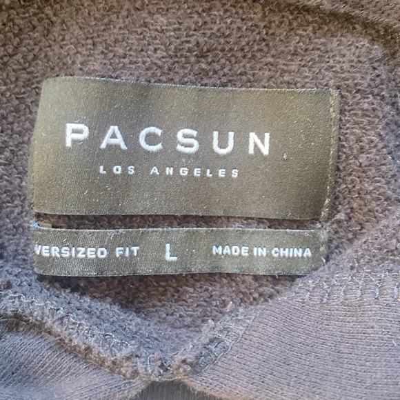 PacSun Oversized Short Sleeve Sweatshirt - Picture 2 of 4